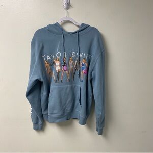 Taylor Swift 1989 TV Blue Hoodie‎ 1989 Tour Outfits Size Medium